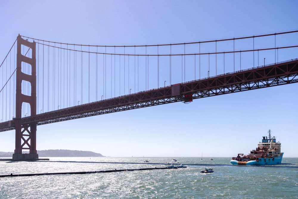 THE WORLD’S FIRST OCEAN CLEANUP SYSTEM LAUNCHED FROM SAN FRANCISCO