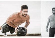 “Tinha 109 kg e não gostava do que via ao espelho…”