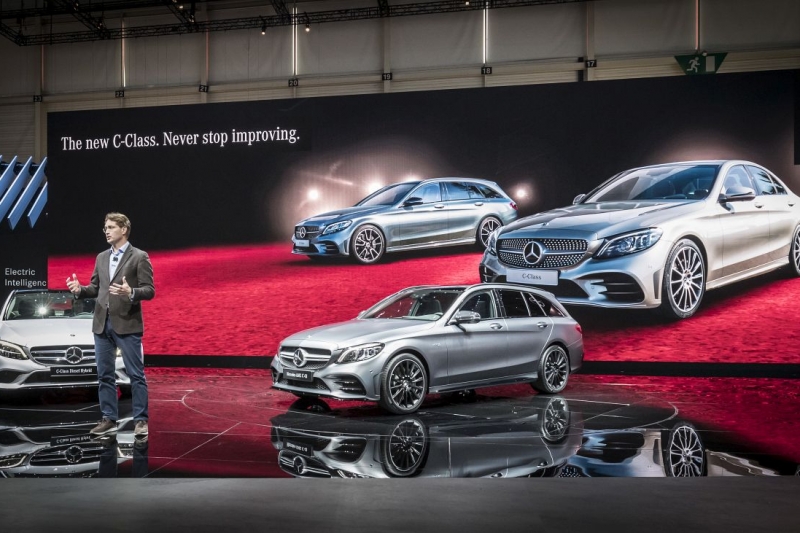 Mercedes-Benz auf dem Internationalen Automobil-Salon Genf 2018Mercedes-Benz at the Geneva International Auto Show 2018