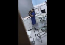 Câmara oculta revela como veterinária trata animal quando ninguém está a ver