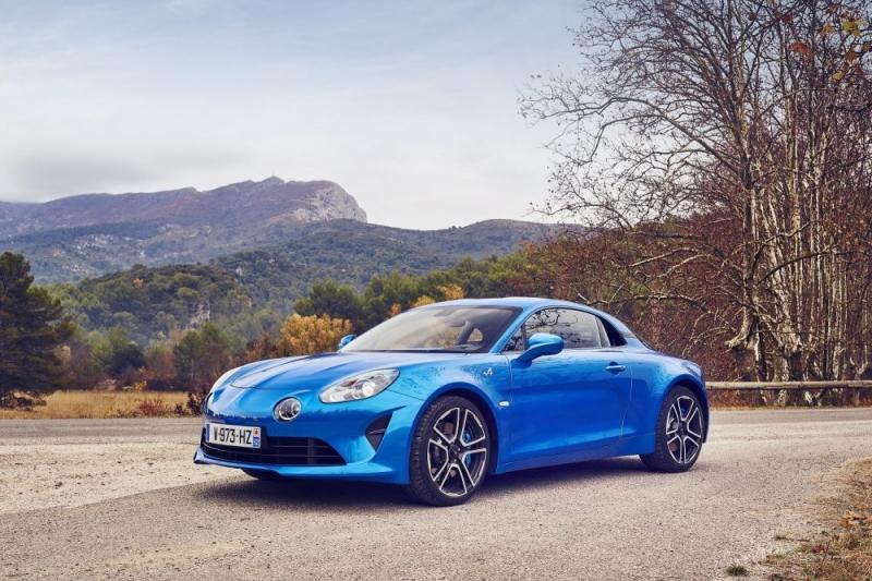 2017 – ALPINE A110 drive tests in Aix-en-Provence region