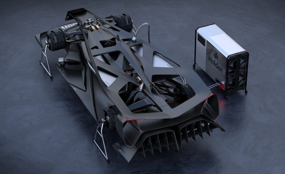Holden Time Attack Concept Racer, carbonfibre composite chassis