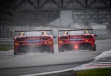 Ferrari aos ‘molhos’ em Monza: As melhores imagens do fim de festa