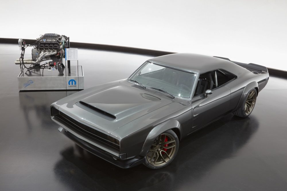 The 1968 Dodge “Super Charger” Charger Concept incorporates