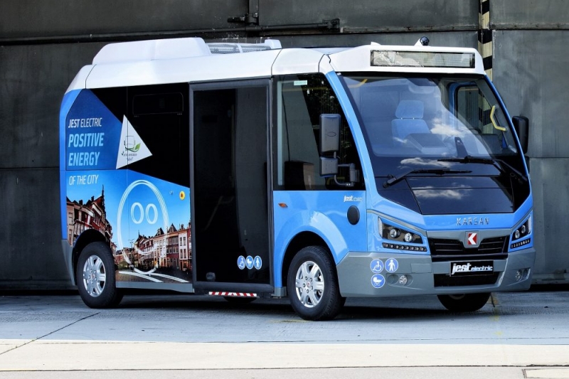 Karsan Jest Bus – BMW i3Maisach, am 24.07.2018