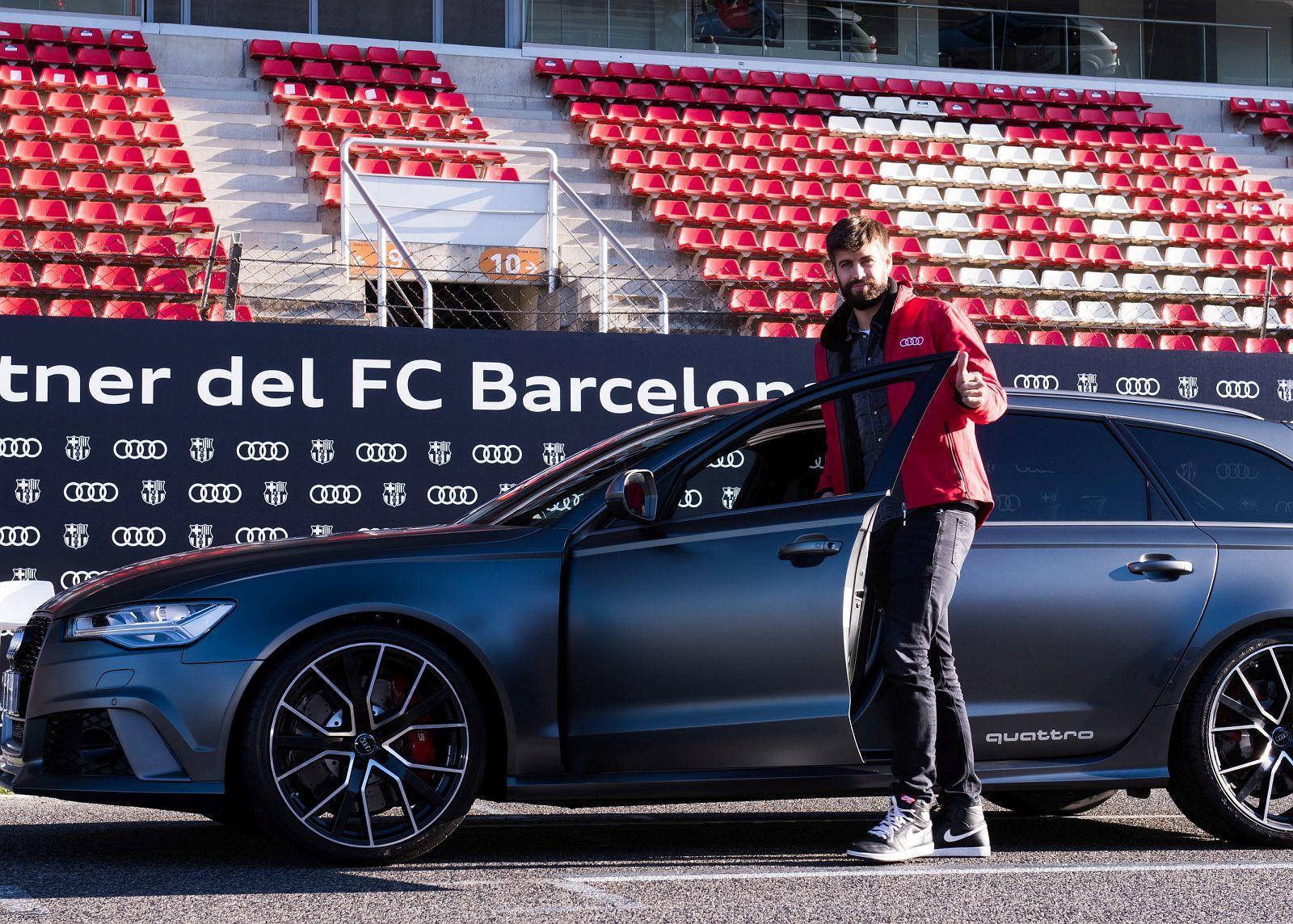FC Barcelona Audi Car Handover