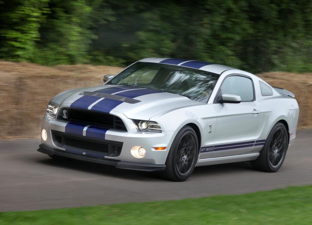 The new Ford Shelby GT500 Mustang taking on the famous Goodwood Hillclimb