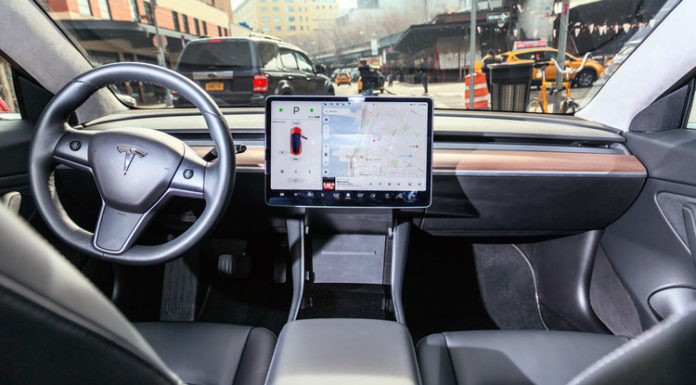 interior tesla