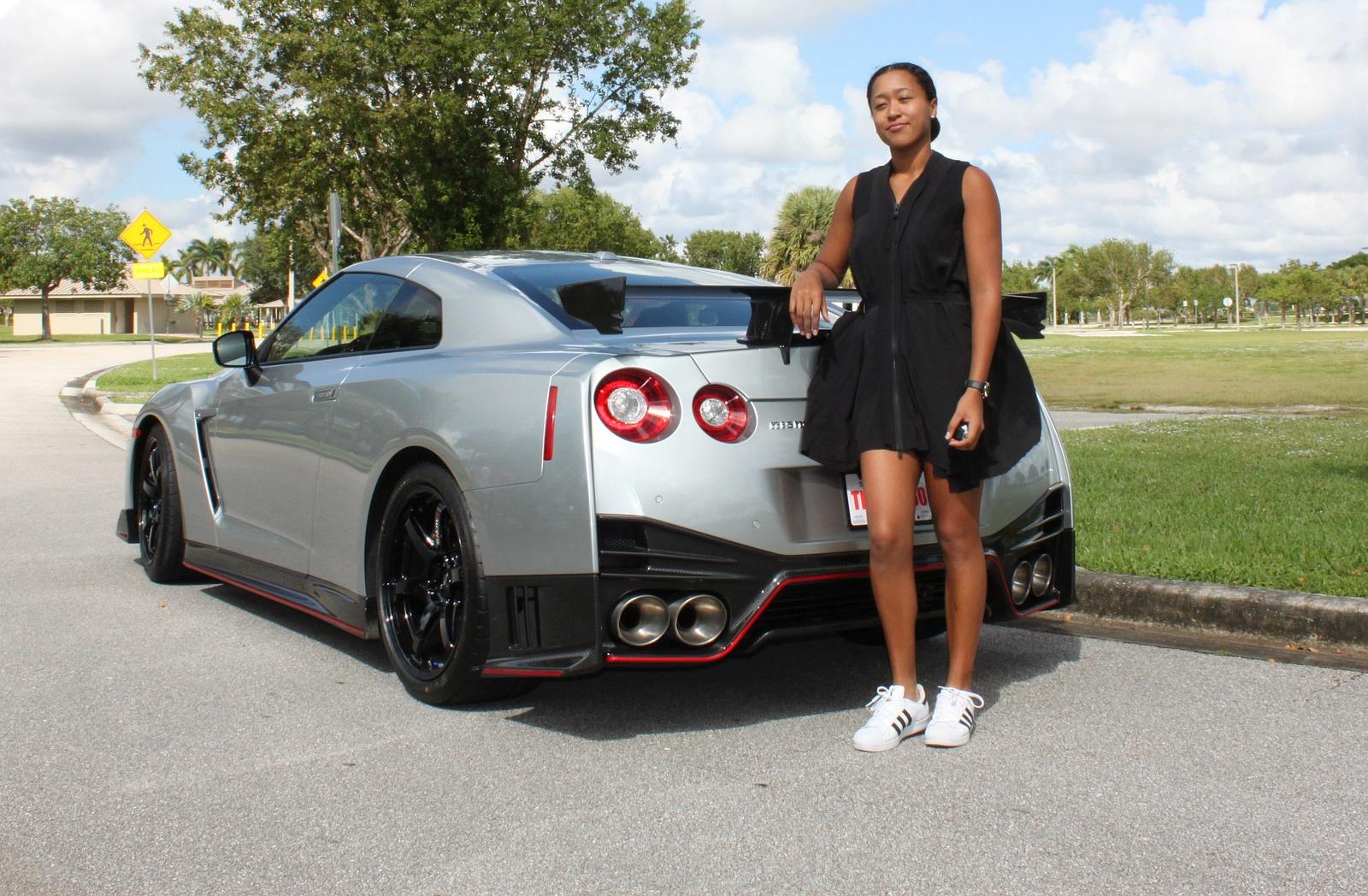 Naomi Osaka + Nissan GT-R