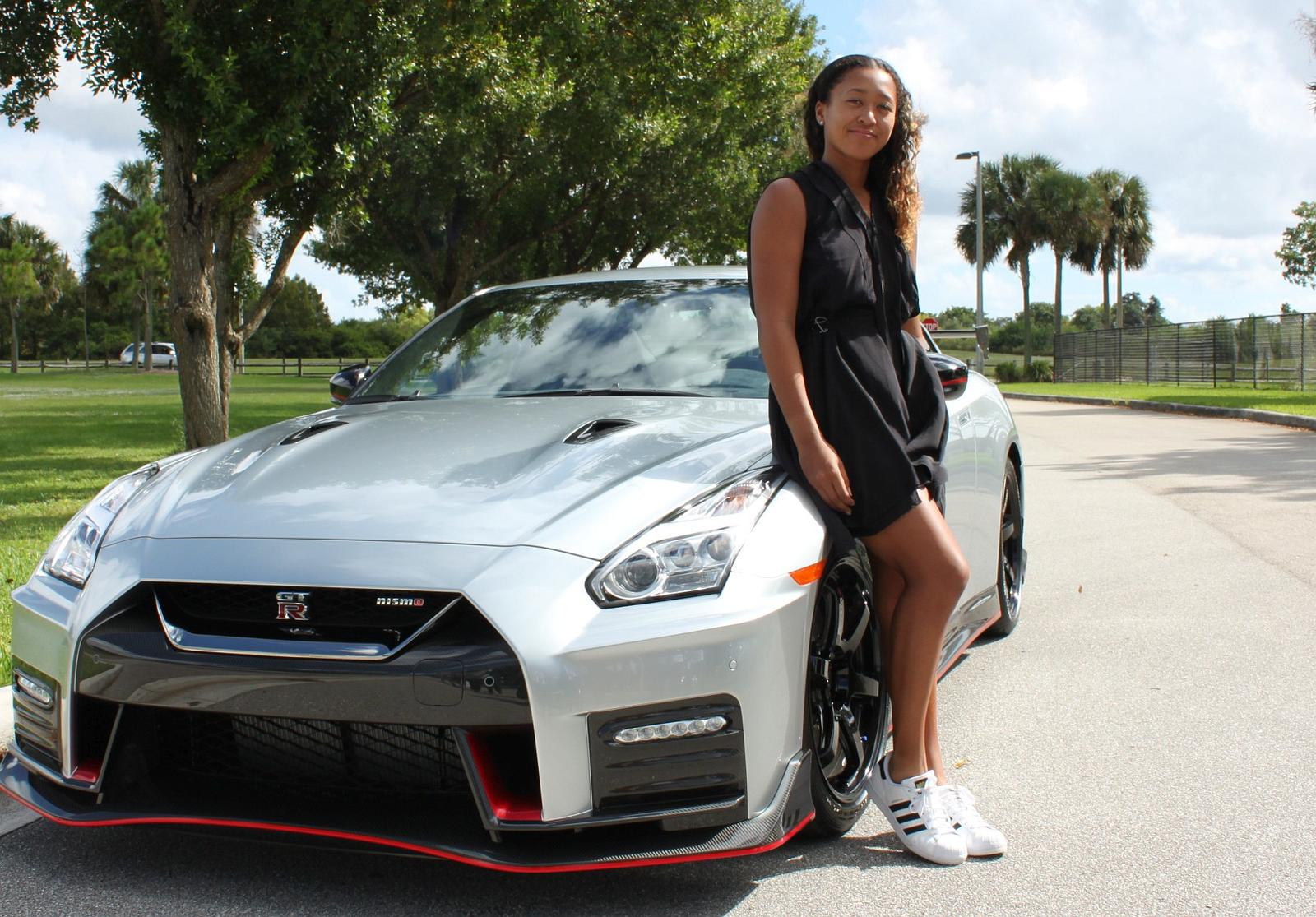 Naomi Osaka + Nissan GT-R