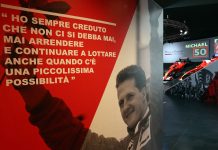 Exposição sobre Schumacher enche Museu da Ferrari