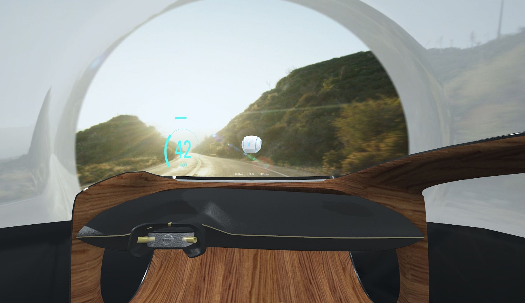 Nissan Invisible-to-Visible technology concept