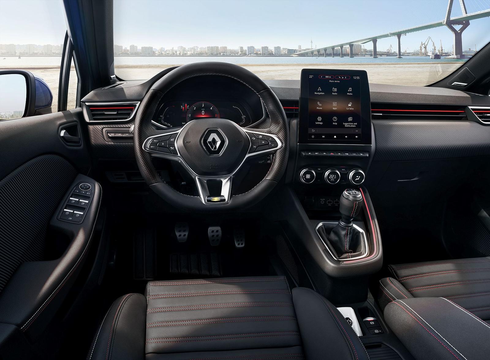 Renault Clio interior 2019 (2)