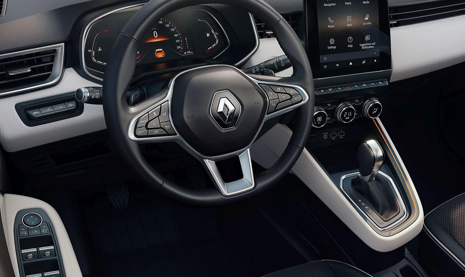 Renault Clio interior 2019 (5)11