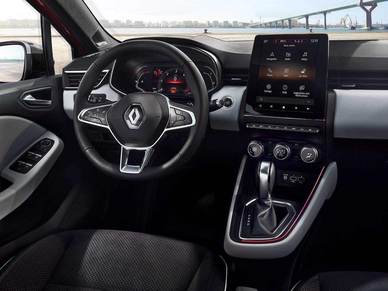 Renault Clio interior 2019 (7)