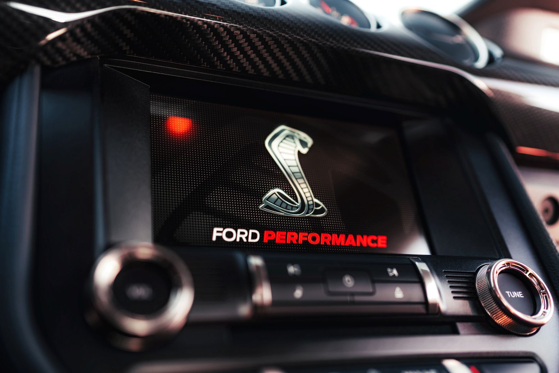2020 Mustang Shelby GT500 interior
