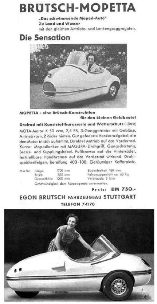 Brütsch-Mopetta-Microcar