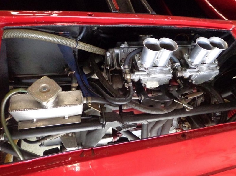 Bizzarrini-128P-Barchetta-Engine