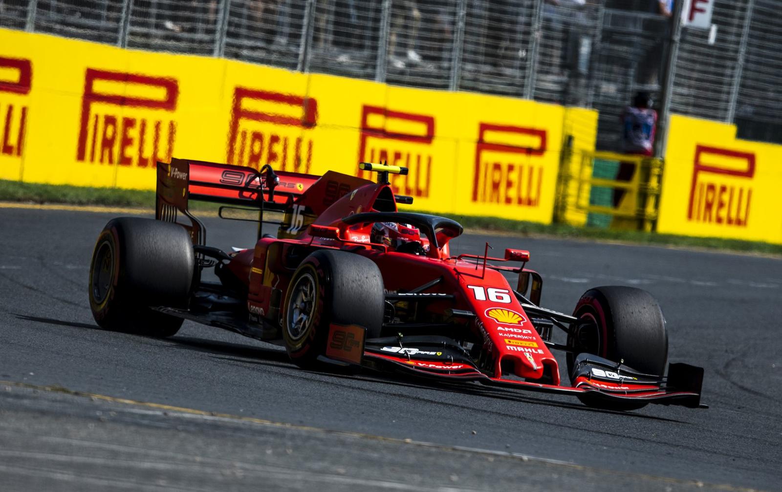 Ferrari Leclerc australia 2019