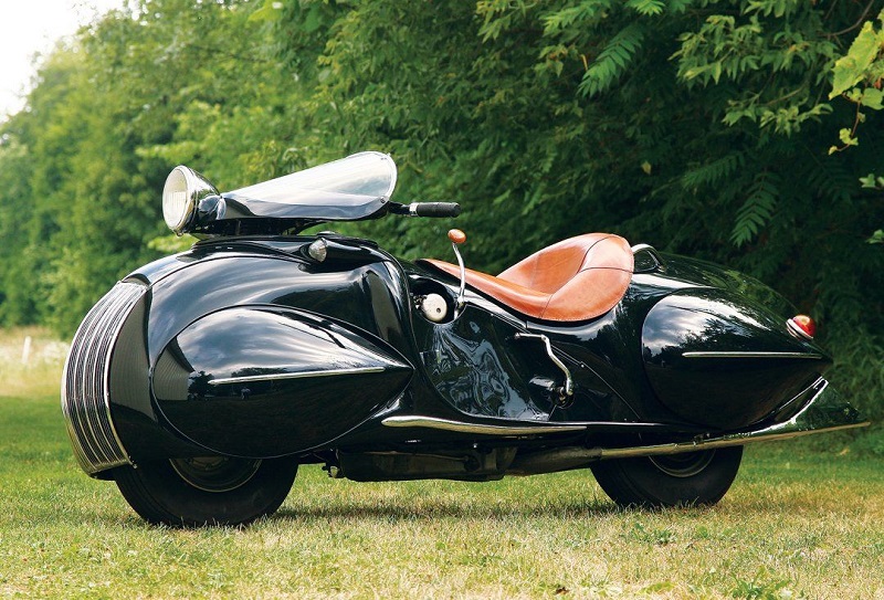 Henderson Streamliner, uma verdadeira moto de luxo