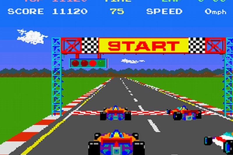 Os cinco videosjogos de corridas que marcaram a década de 80