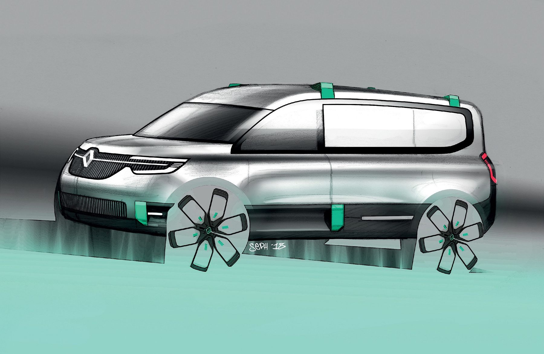 2019 – Show-car Kangoo Z.E. Concept