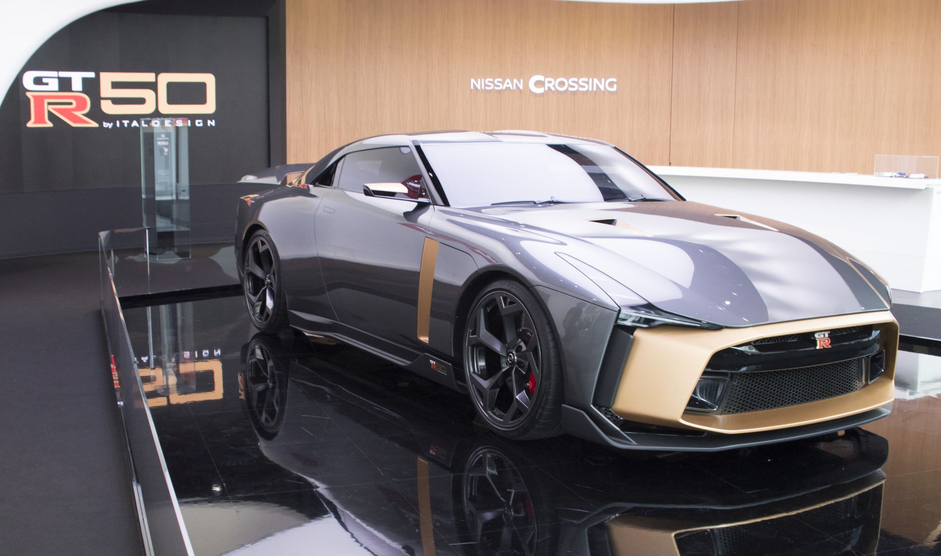 Nissan GT-R50 by Italdesign comes to Nissan Crossing