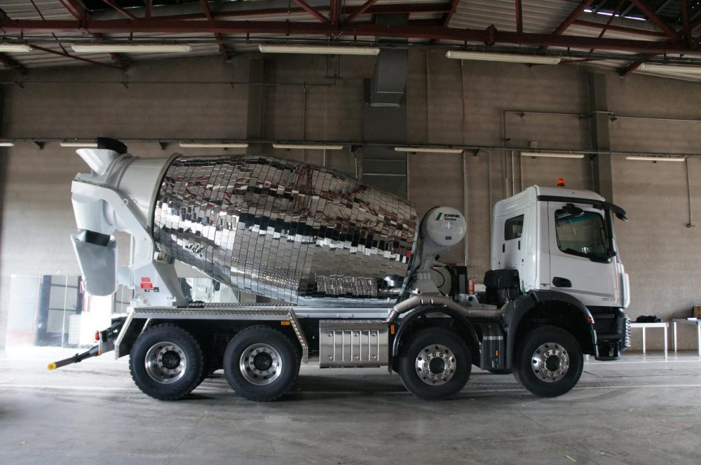 Cement Truck Disco Ball