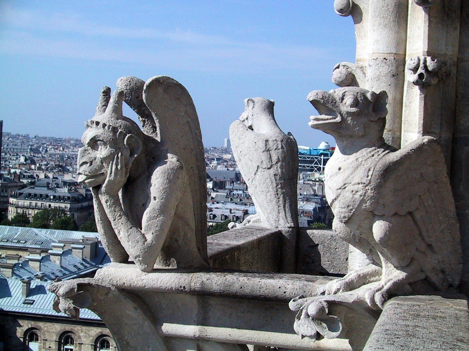 Notre Dame Paris França Turismo Catedral Gárgula