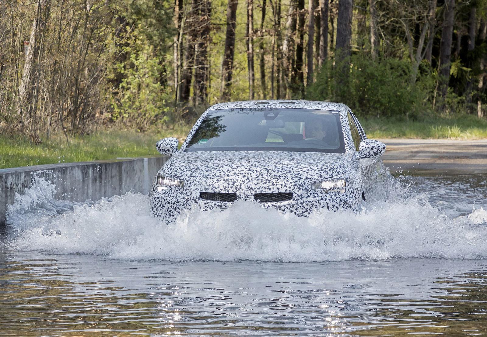 New Corsa test drives at Test Center Rodgau-Dudehofen, April 2019