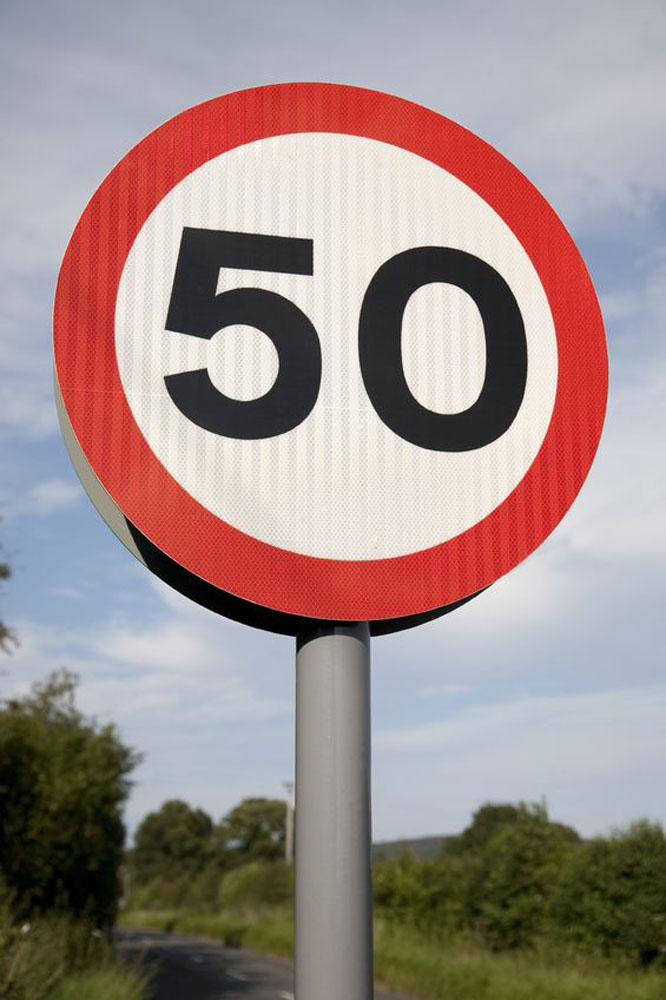 Speed-limit-50mph-sign