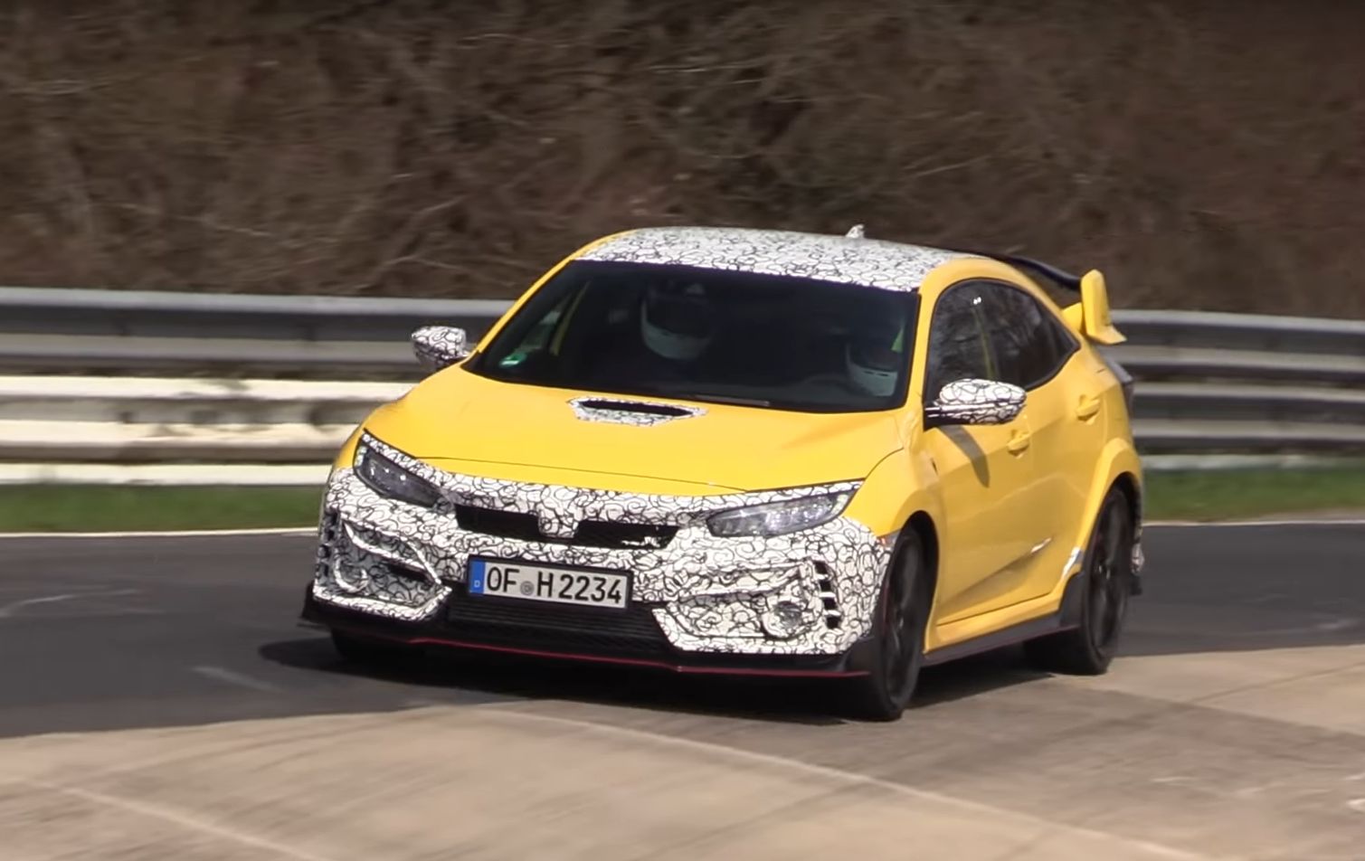 honda civic type r spy 2020