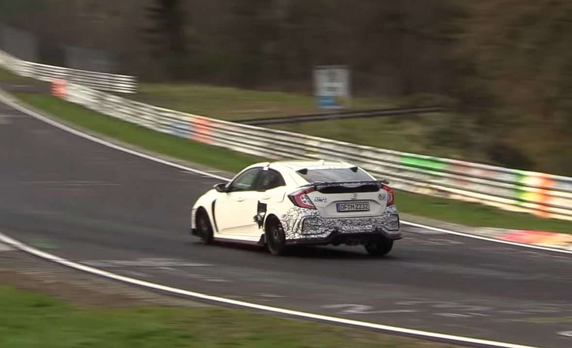 honda civic type r spy 2020_5