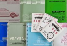 Porsche voltou a imprimir os manuais antigos