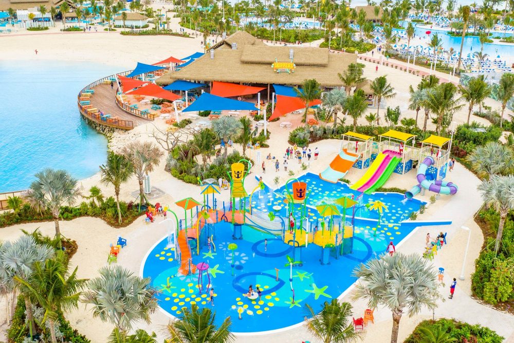 Perfect Day at Coco Cay Splashaway Park Aerial