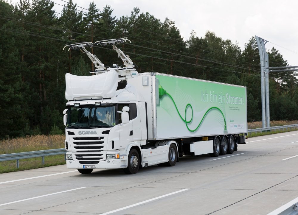 Siemens und Scania forschen gemeinsam am elektrifizierten Straßengüterverkehr / Siemens and Scania are conducting joint research into the electrification of road freight traffic