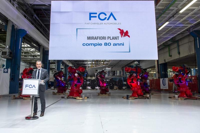 FCA, installazione primo robot per nuova linea 500BEV