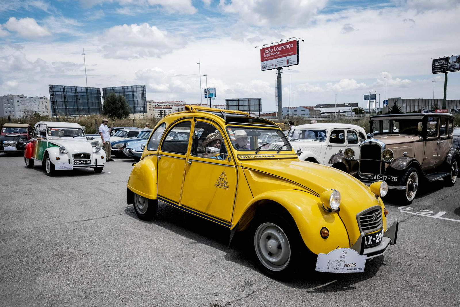 Evento dos 100 anos da Citroën em Portugal.