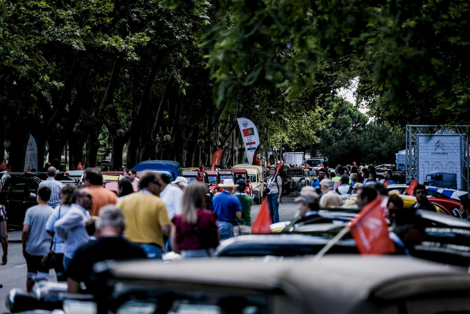 Evento dos 100 anos da Citroën em Portugal.