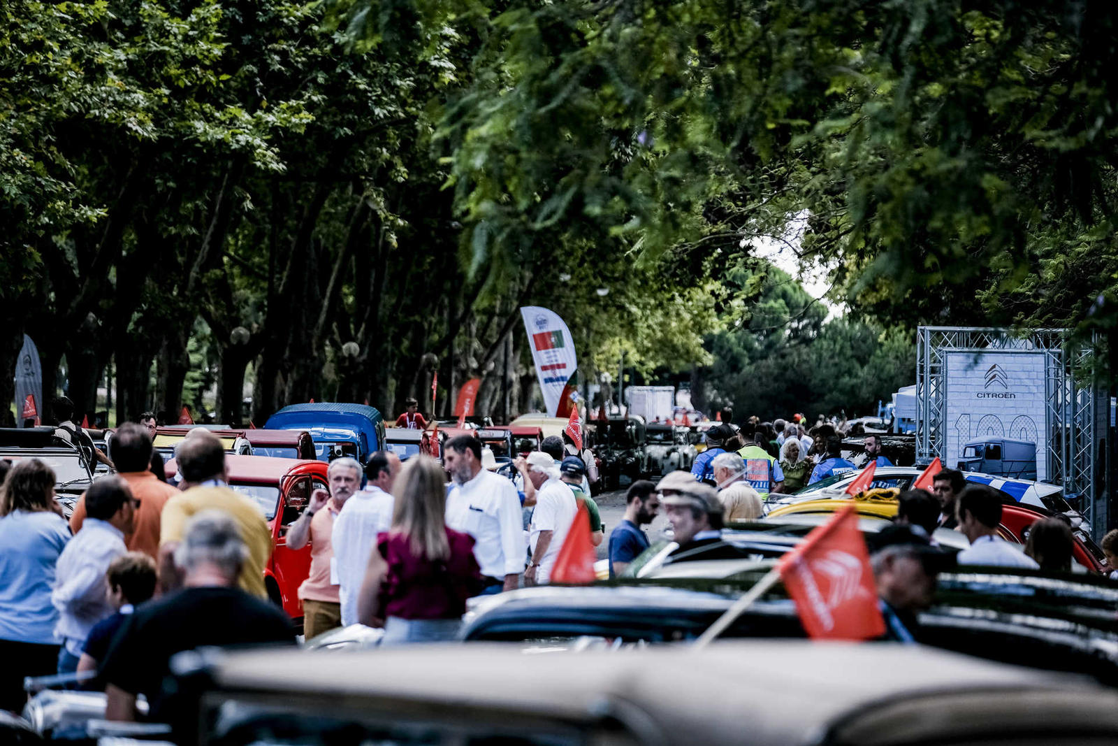 Evento dos 100 anos da Citroën em Portugal.