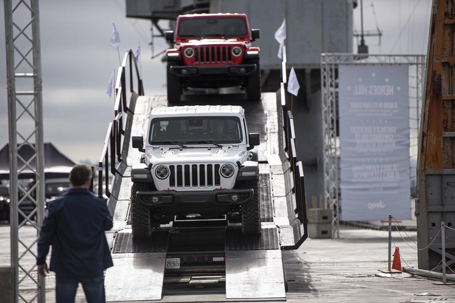 Jeep Heroes Drive
USS Hornet, Alameda, CA
July 26, 2019
