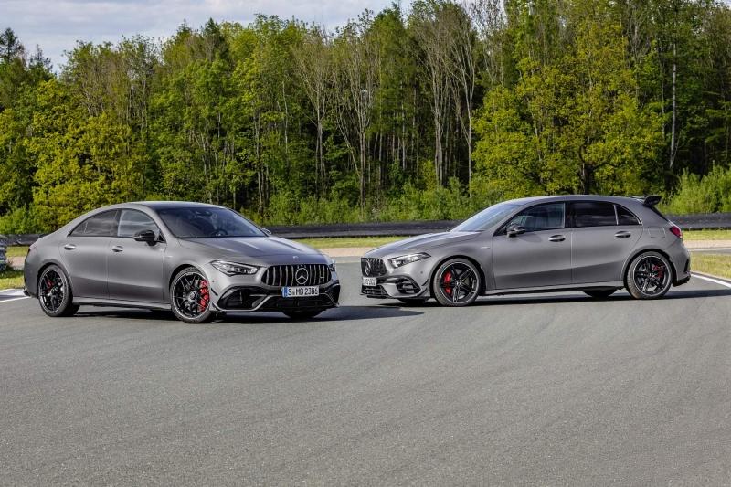 Mercedes-AMG A 45 S 4MATIC+ und CLA 45 S 4MATIC+ (2019)Mercedes-AMG A 45 S 4MATIC+ and CLA 45 S 4MATIC+ (2019)