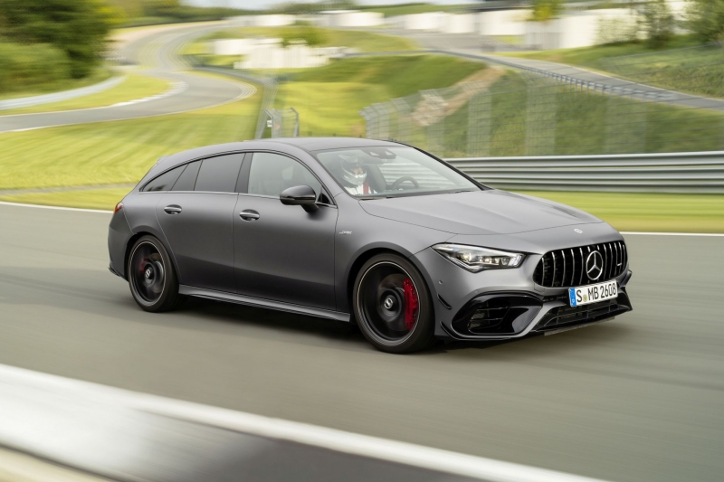 Der neue Mercedes-AMG CLA 45 4MATIC+ Shooting Brake
The new Mercedes-AMG CLA 45 4MATIC+ Shooting Brake