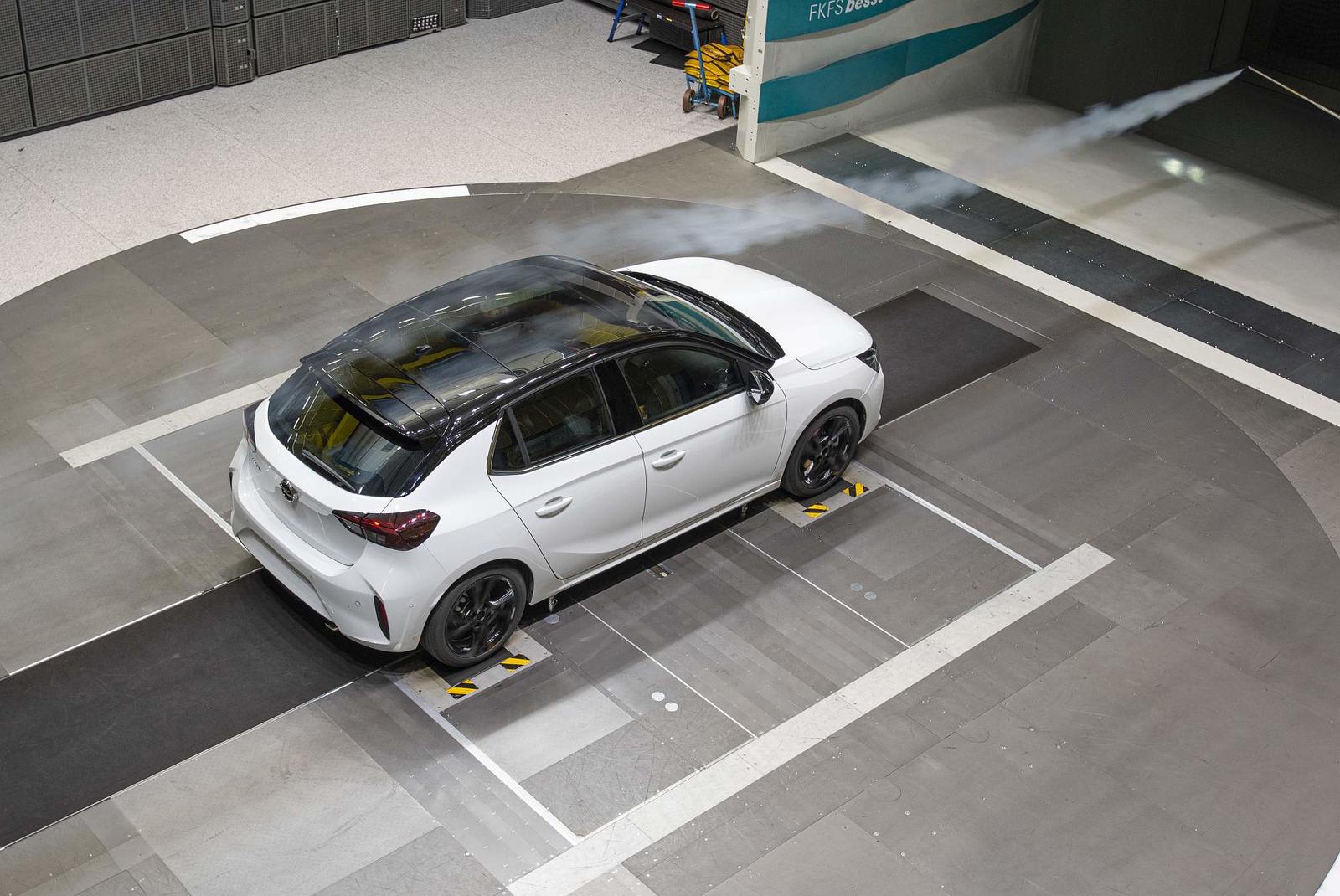 2019 Opel Corsa in Windkanal