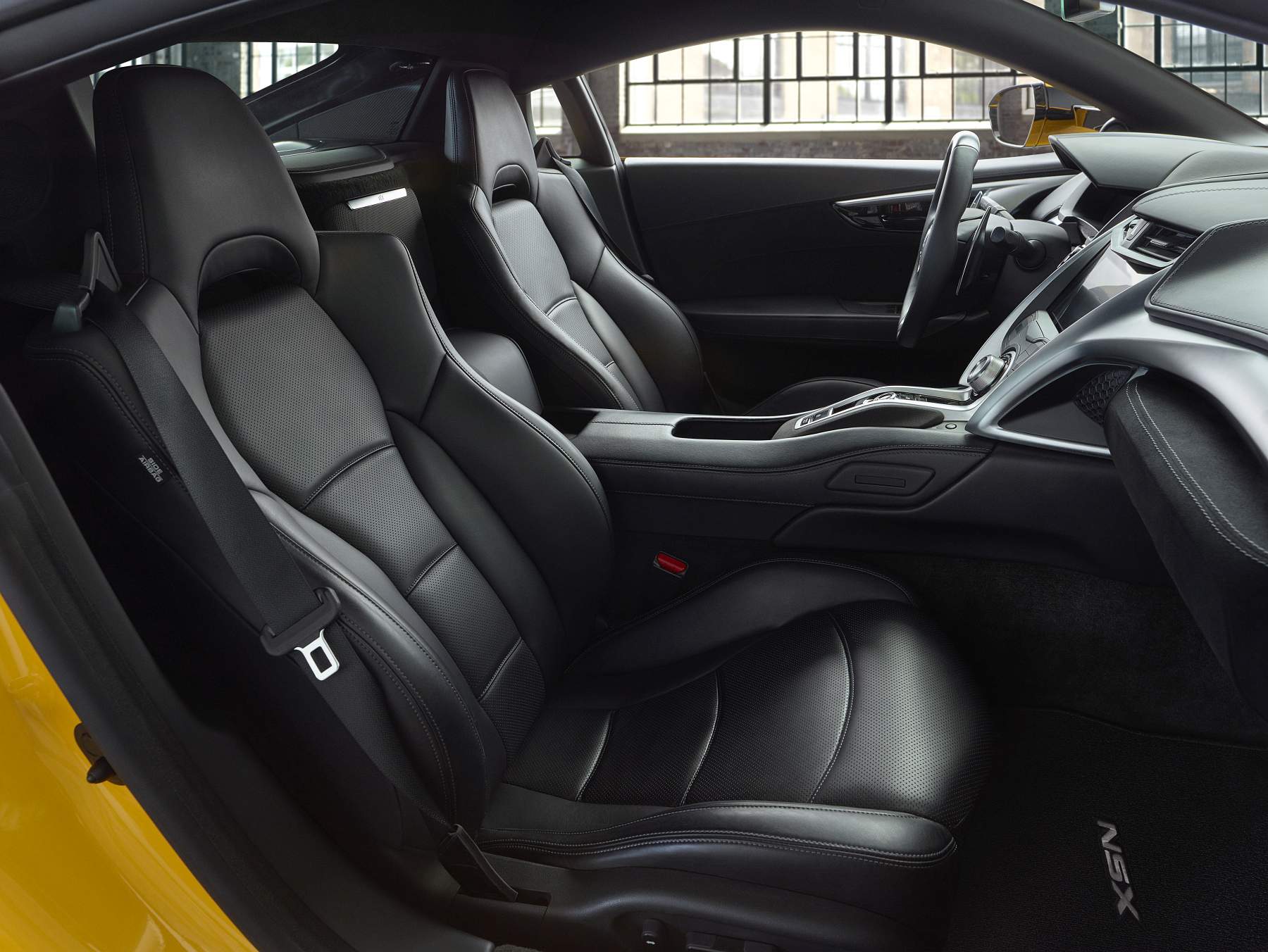 2020 NSX featuring Indy Yellow Pearl
