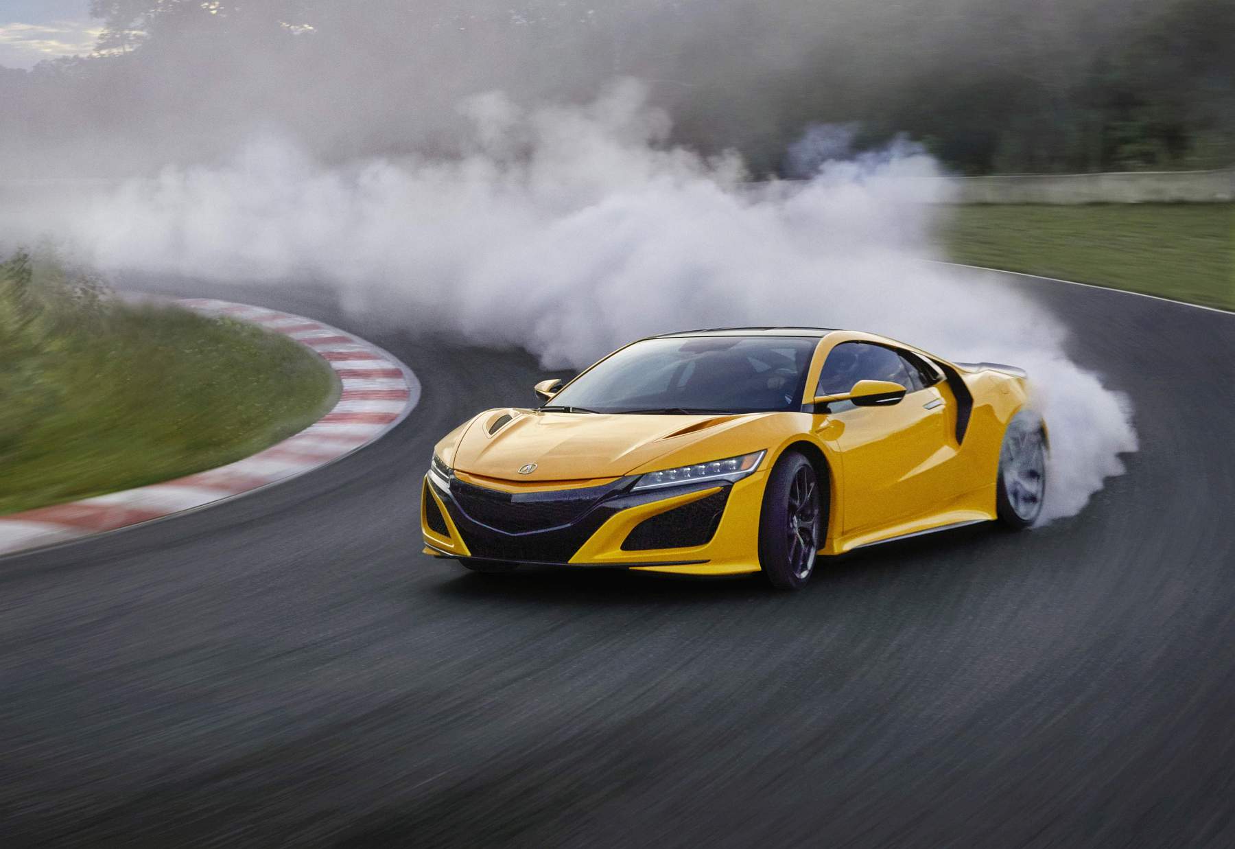 2020 NSX featuring Indy Yellow Pearl