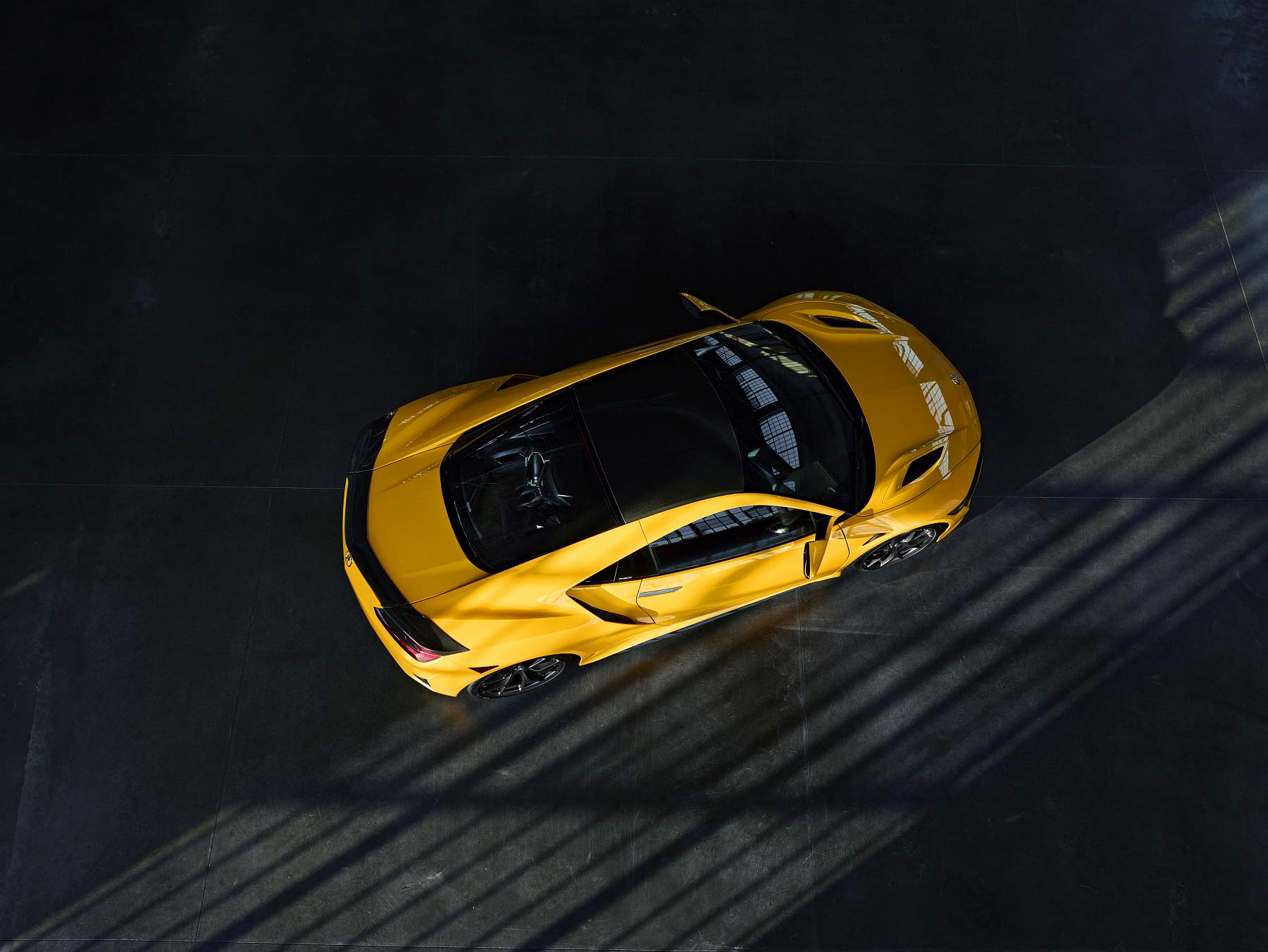 2020 NSX featuring Indy Yellow Pearl