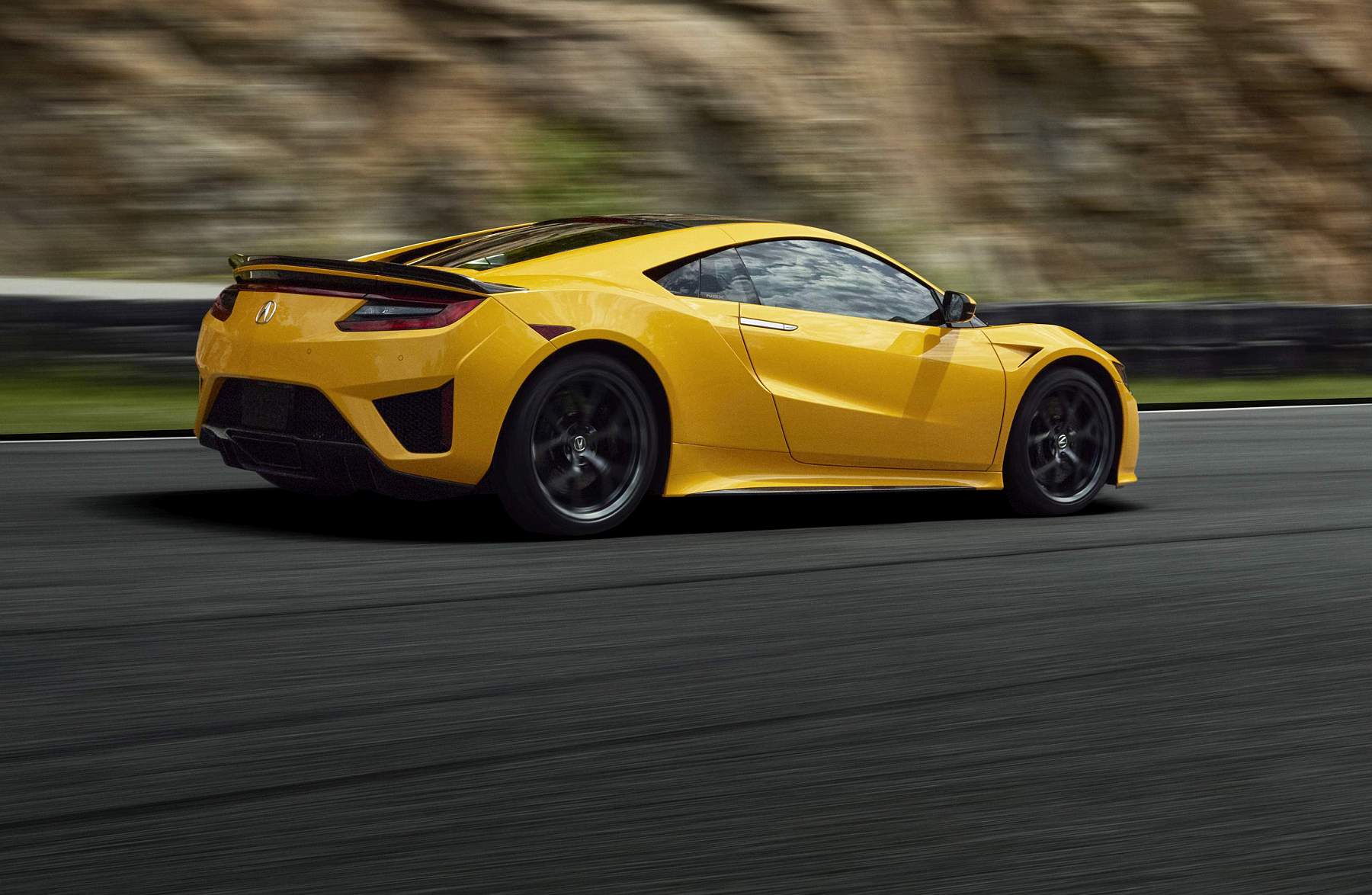 2020 NSX featuring Indy Yellow Pearl