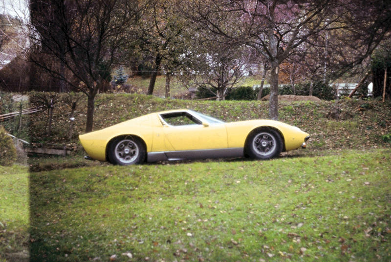 Chassis number 4245 parked in Karl Weber’s driveway.