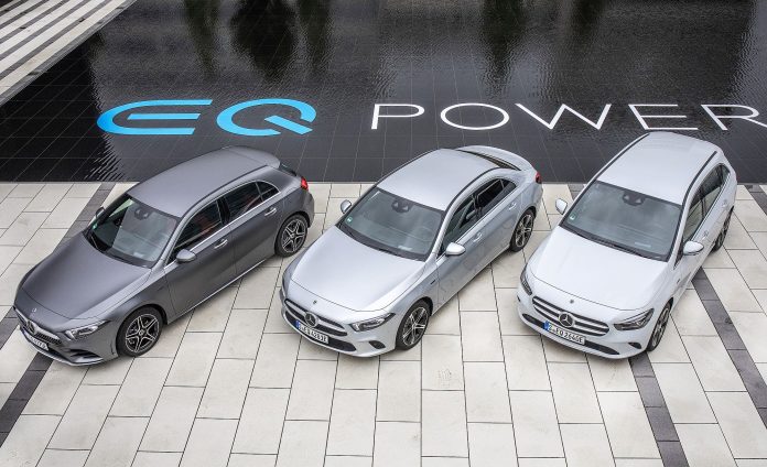 Mercedes-Benz Plug-in-Hybride - die neue EQ Power Familie Frankfurt 2019Mercedes-Benz plug-in hybrids - The New EQ Power Family Frankfurt, September 2019